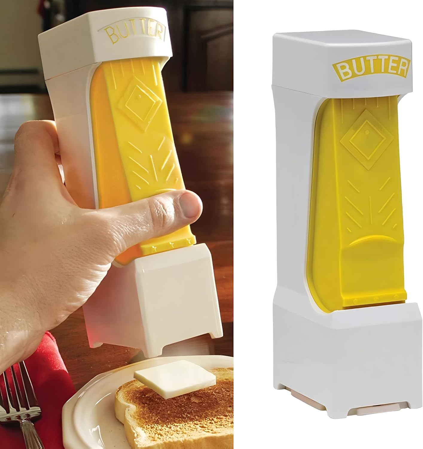 Effortless Butter Dispenser Cutter