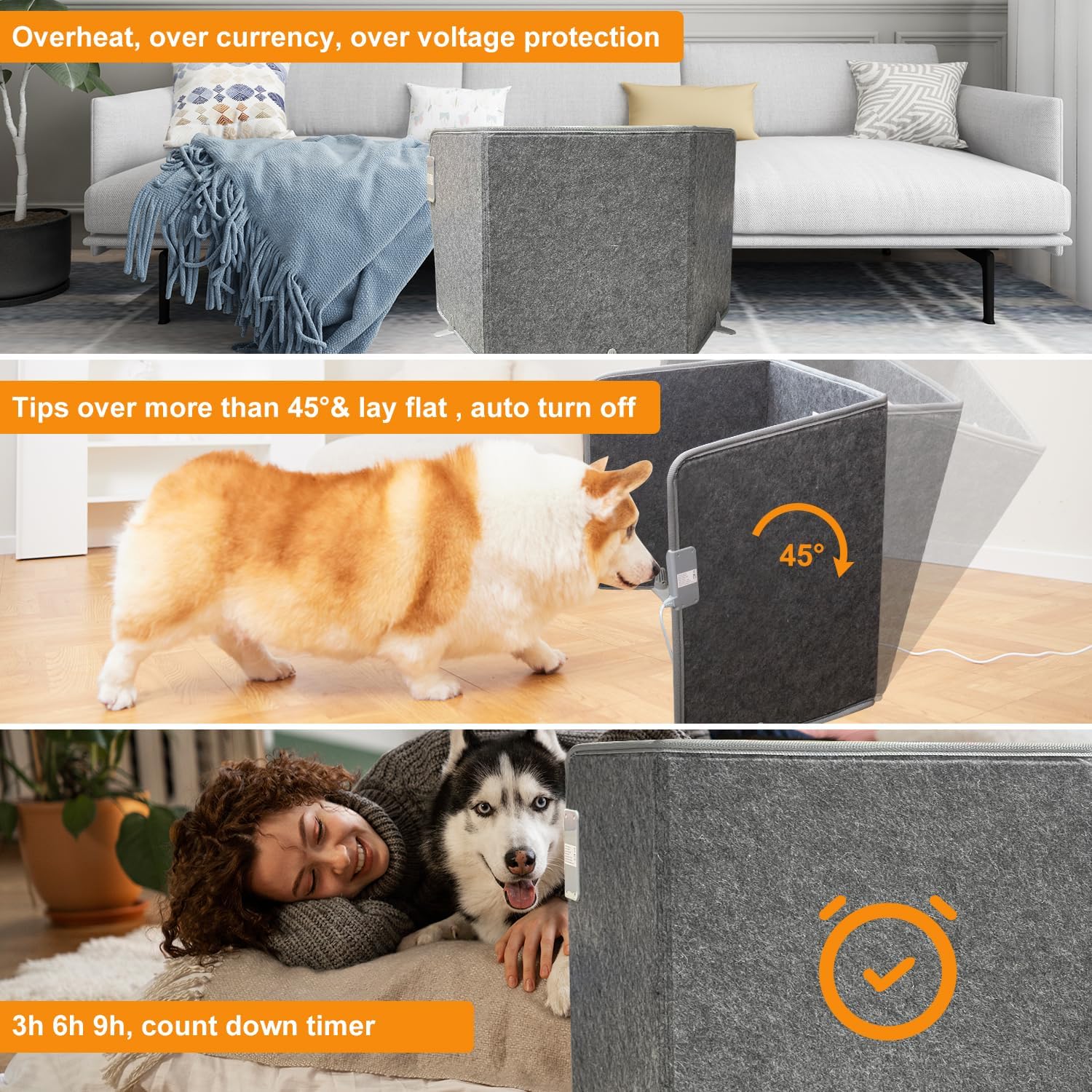 CozyGlow Foldable Leg Warmer Heater