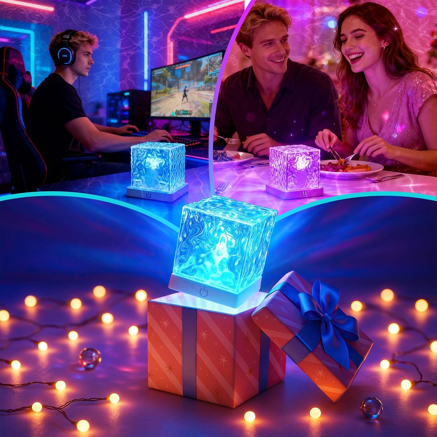 Ocean Wave Spa Light Projector