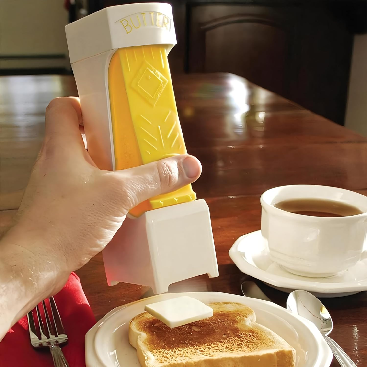 Effortless Butter Dispenser Cutter