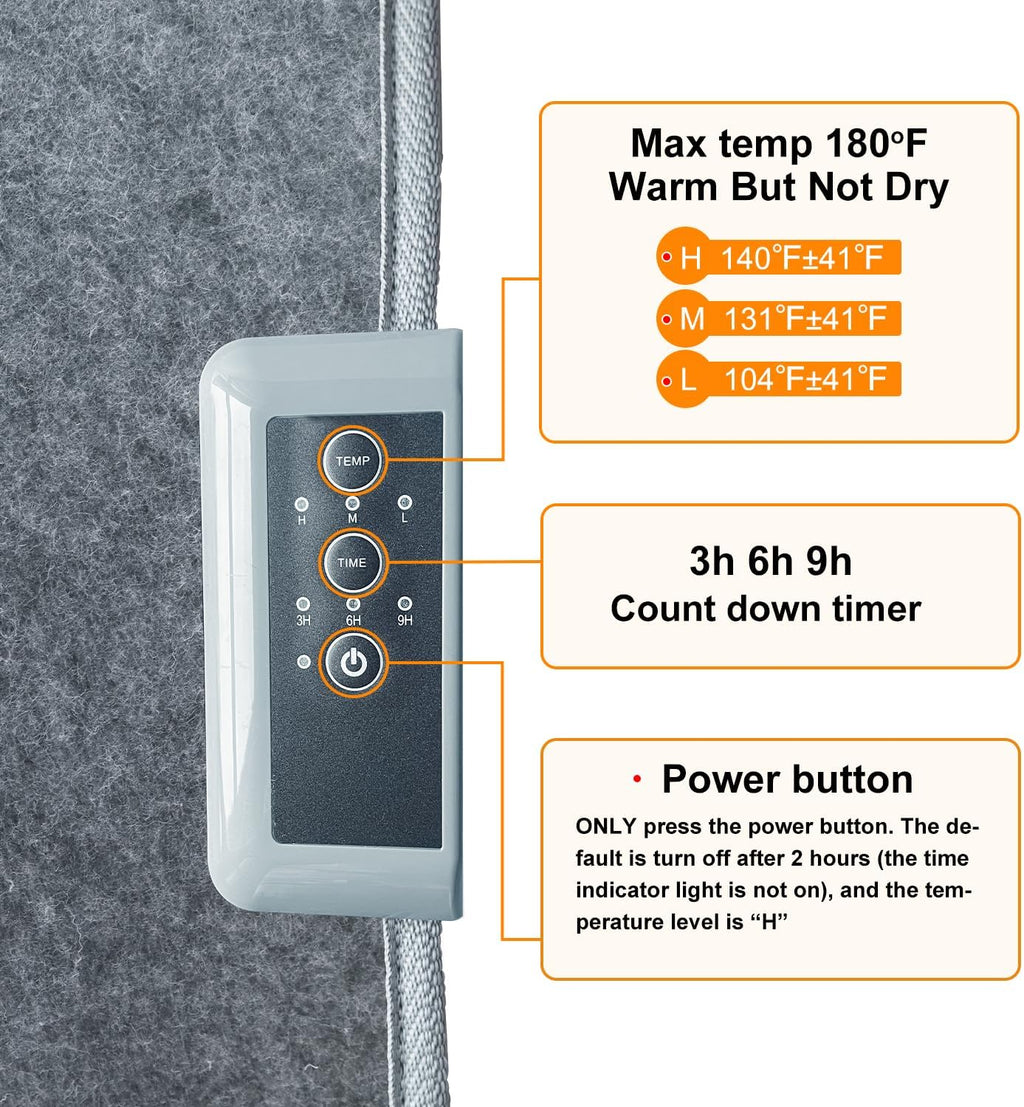 CozyGlow Foldable Leg Warmer Heater