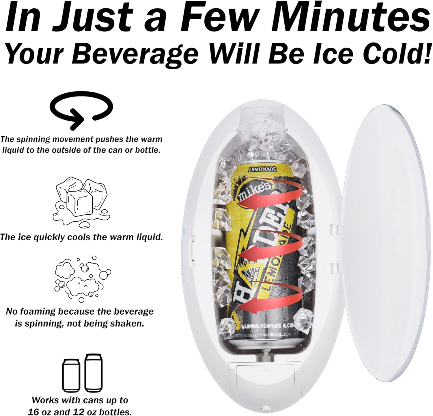 Rapid Beverage Chiller for Instant Refreshment
