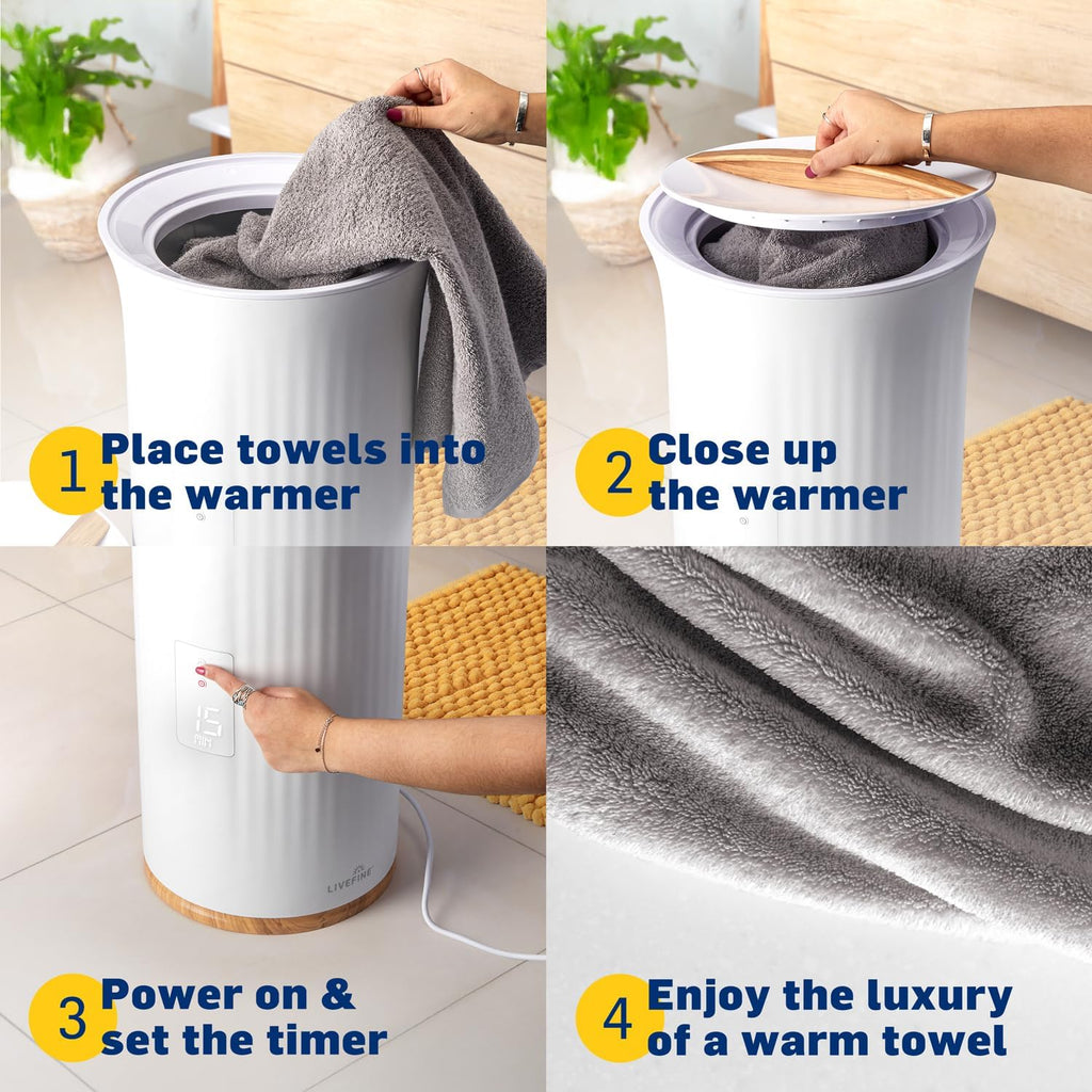 Luxury Towel Warmer for Cozy Comfort
