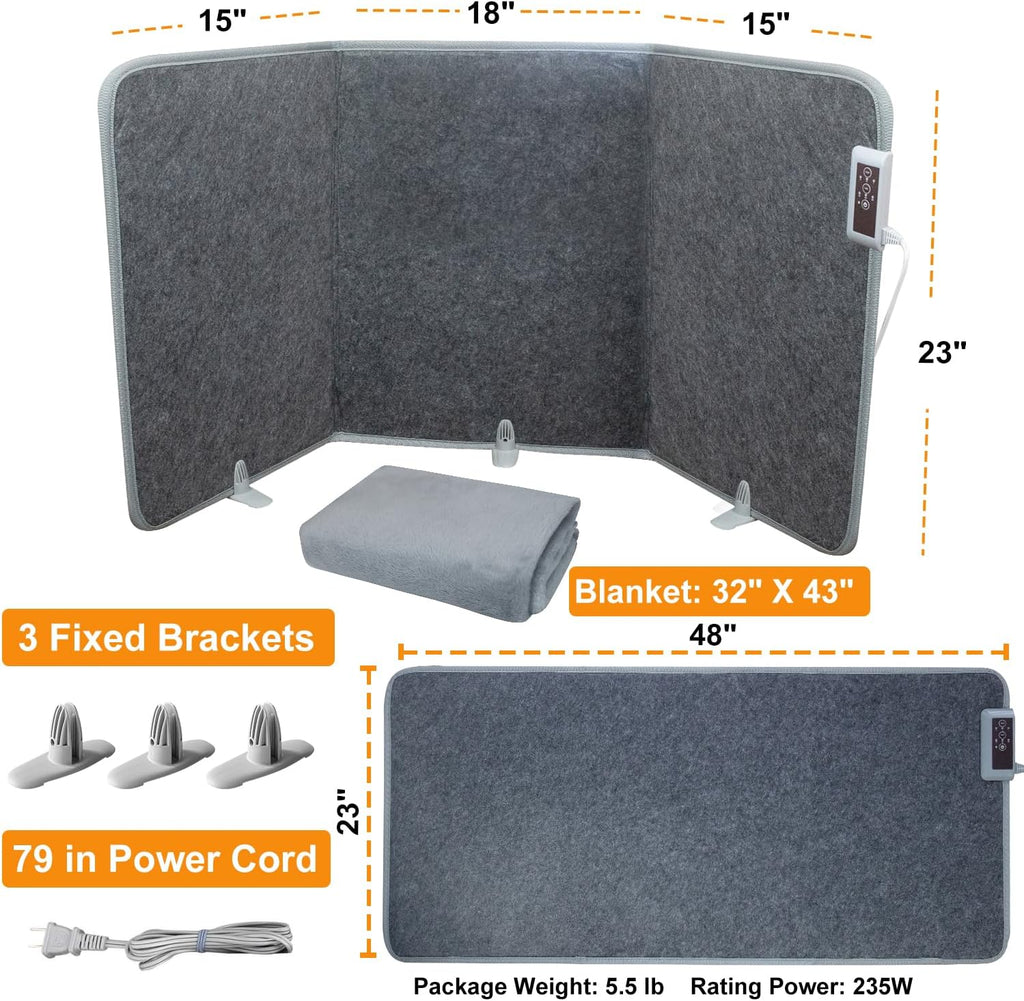 CozyGlow Foldable Leg Warmer Heater