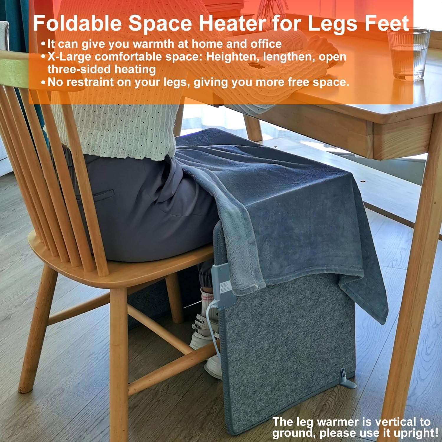 CozyGlow Foldable Leg Warmer Heater