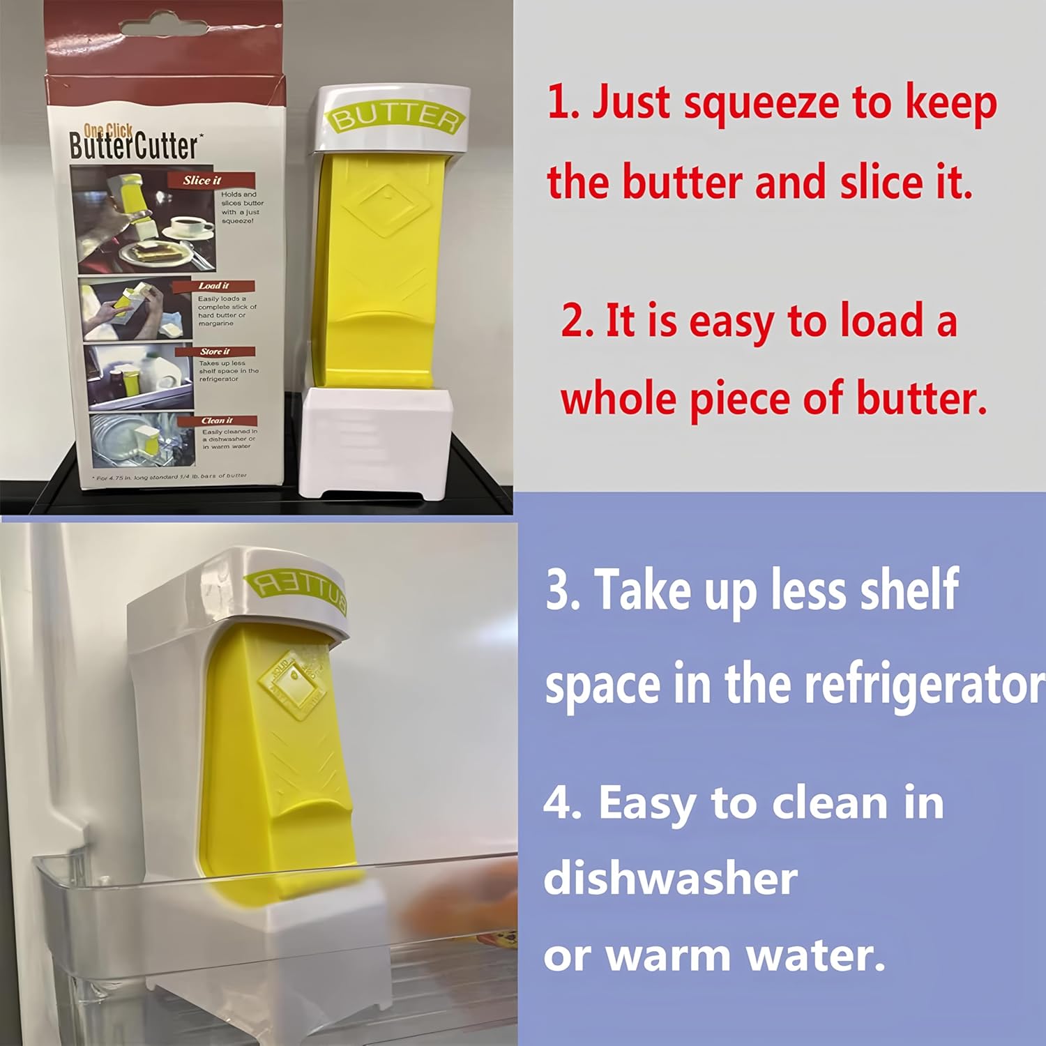 Effortless Butter Dispenser Cutter