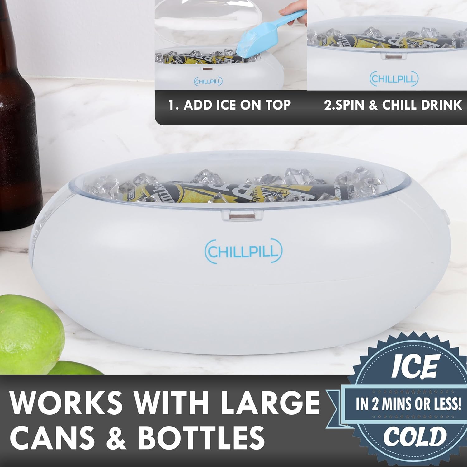 Rapid Beverage Chiller for Instant Refreshment